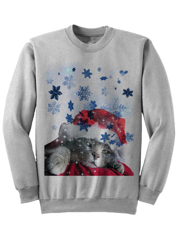 CHRISTMAS KITTY - Christmas Sweatshirt