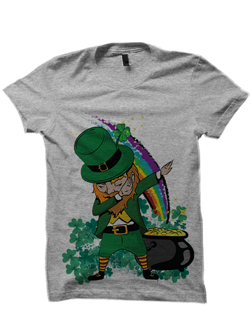St. Patrick's Day T-shirt - Dabbing Leprechaun