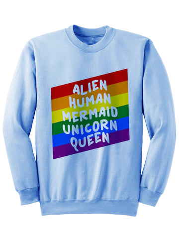 ALIEN HUMAN MERMAID - Sweatshirt