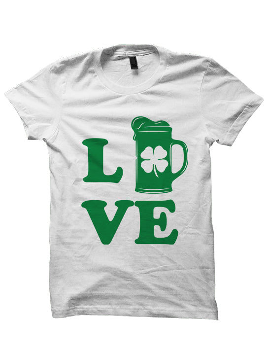 LOVE BEER - St. Patrick's Day T-shirt
