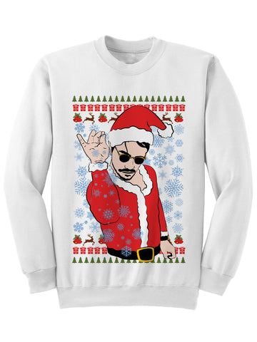 Salt Bae Christmas - Christmas Sweatshirt