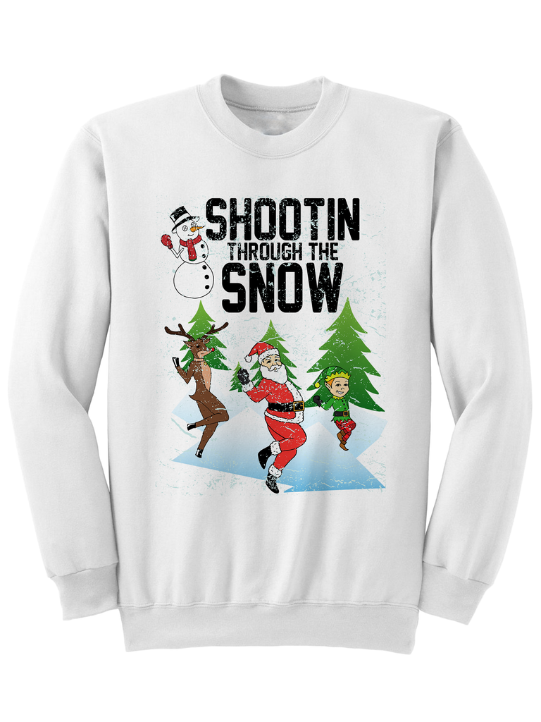 SHOOTIN THROUGH THE SNOW - CHRISTMAS SWEATER
