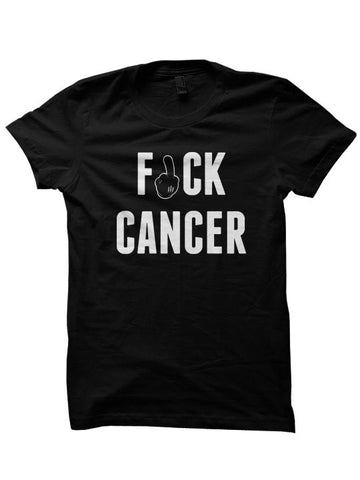 Fuck Cancer T-Shirt (Finger)